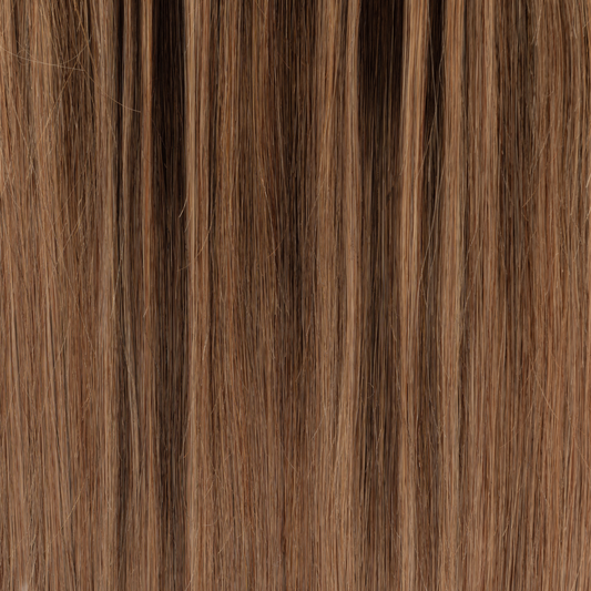 20" Clip-In Caramel Balayage Hair Extensions