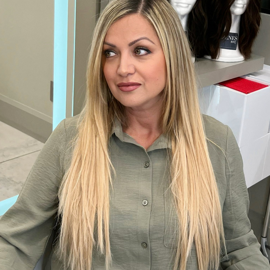 Clip-In Extensions – Beach Blonde Balayage