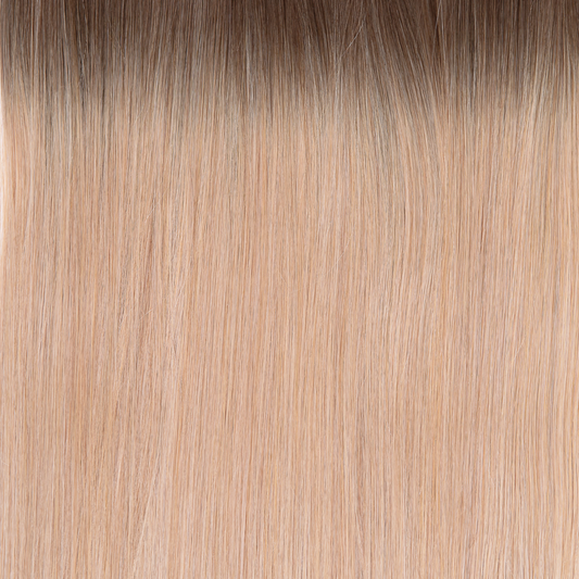 20" Clip-In Rooted Light Blonde Extensions