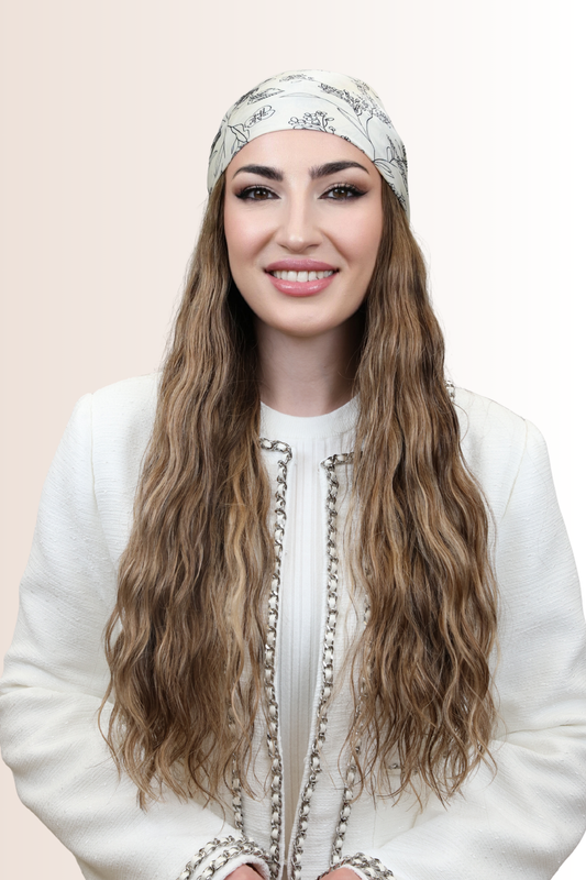 Hatfall Wig - Sand Brown Highlight