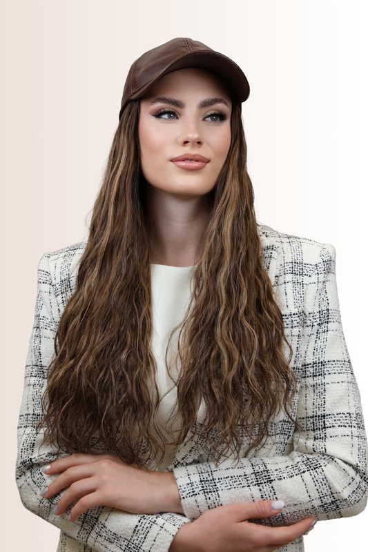 Hatfall Wig - Honey Brown Highlight