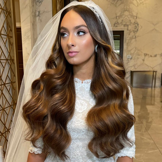 Clip-In Extensions – Light Brown Balayage