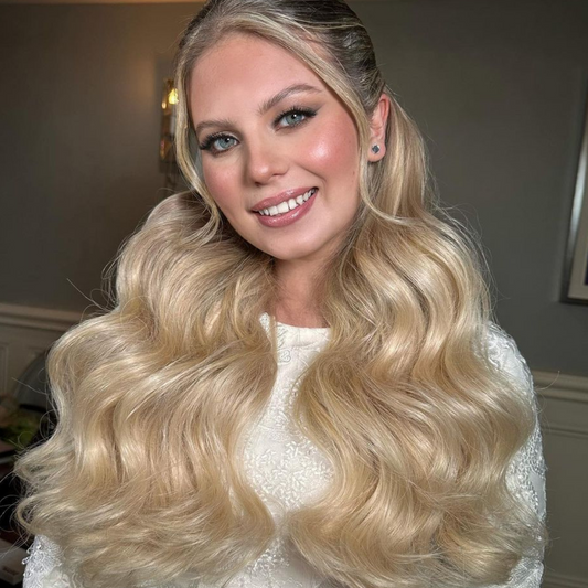 Clip-In Extensions – Pearl Blonde Balayage