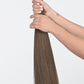 20"Clip-In Light Brown Hair Extensions