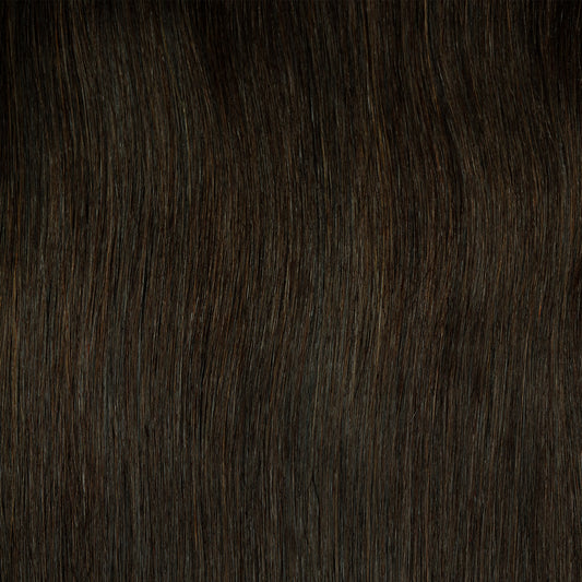 16"  Volume Hair Extensions Dark Brown