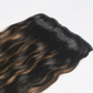 20" Sublime Clip-In Extension Chocolate Brown Highlight