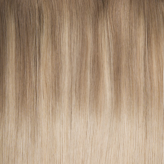 16" Volume Hair Extensions Pearl Blonde Balayage