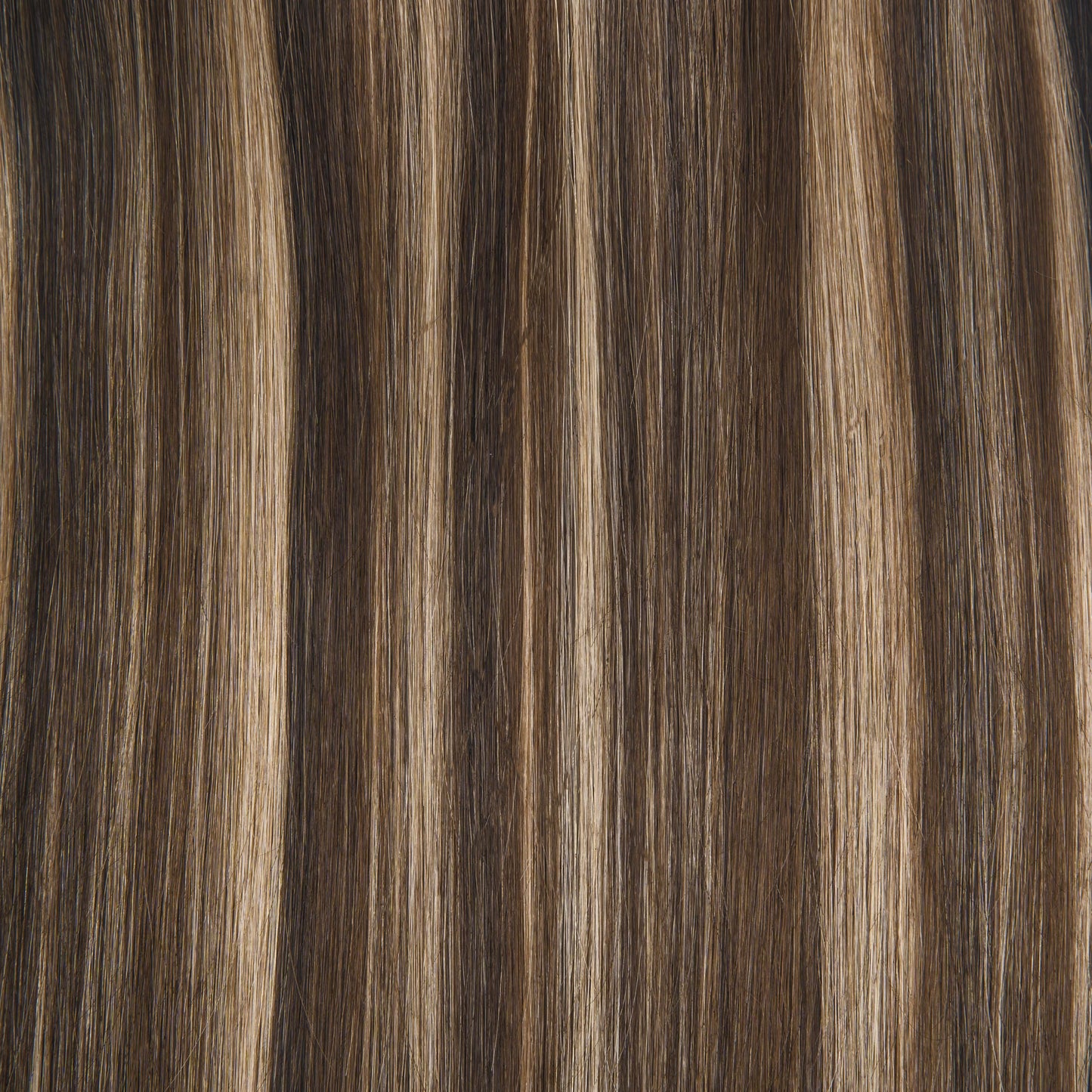 16" Volume Hair Extensions Caramel Blend Highlight