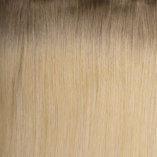 16" Volume Hair Extensions Rooted Light Strawberry Blonde