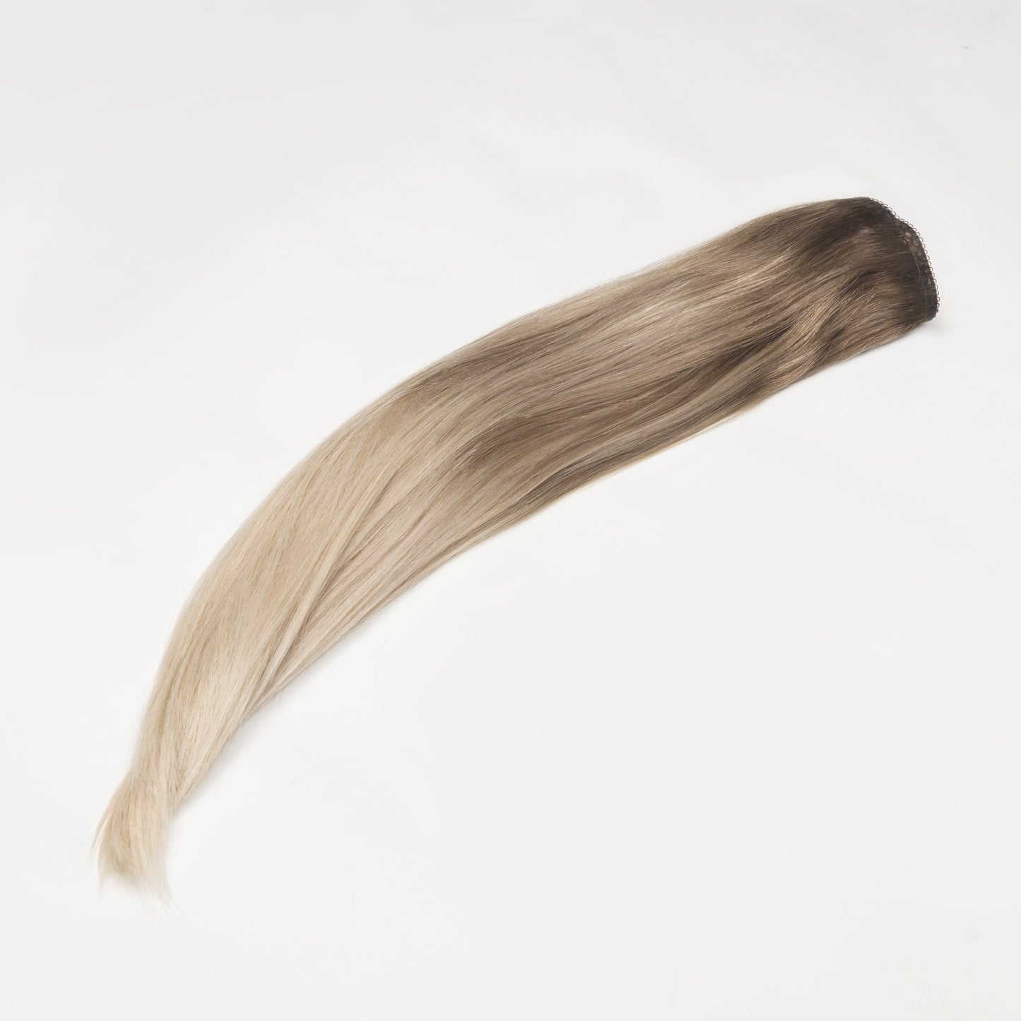 16" Volume Hair Extensions Pearl Blonde Balayage